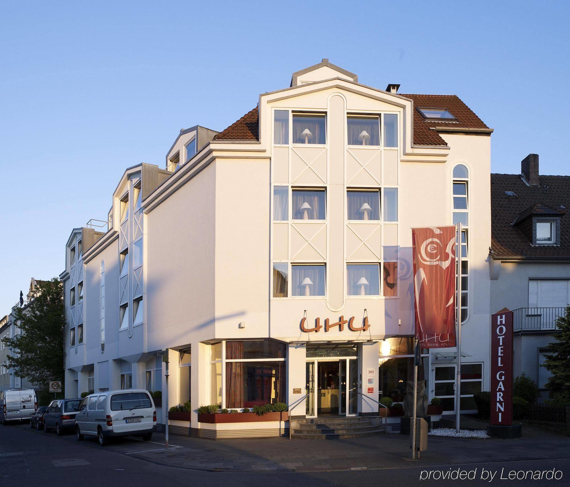 Hotel Uhu Garni Köln Exteriör bild